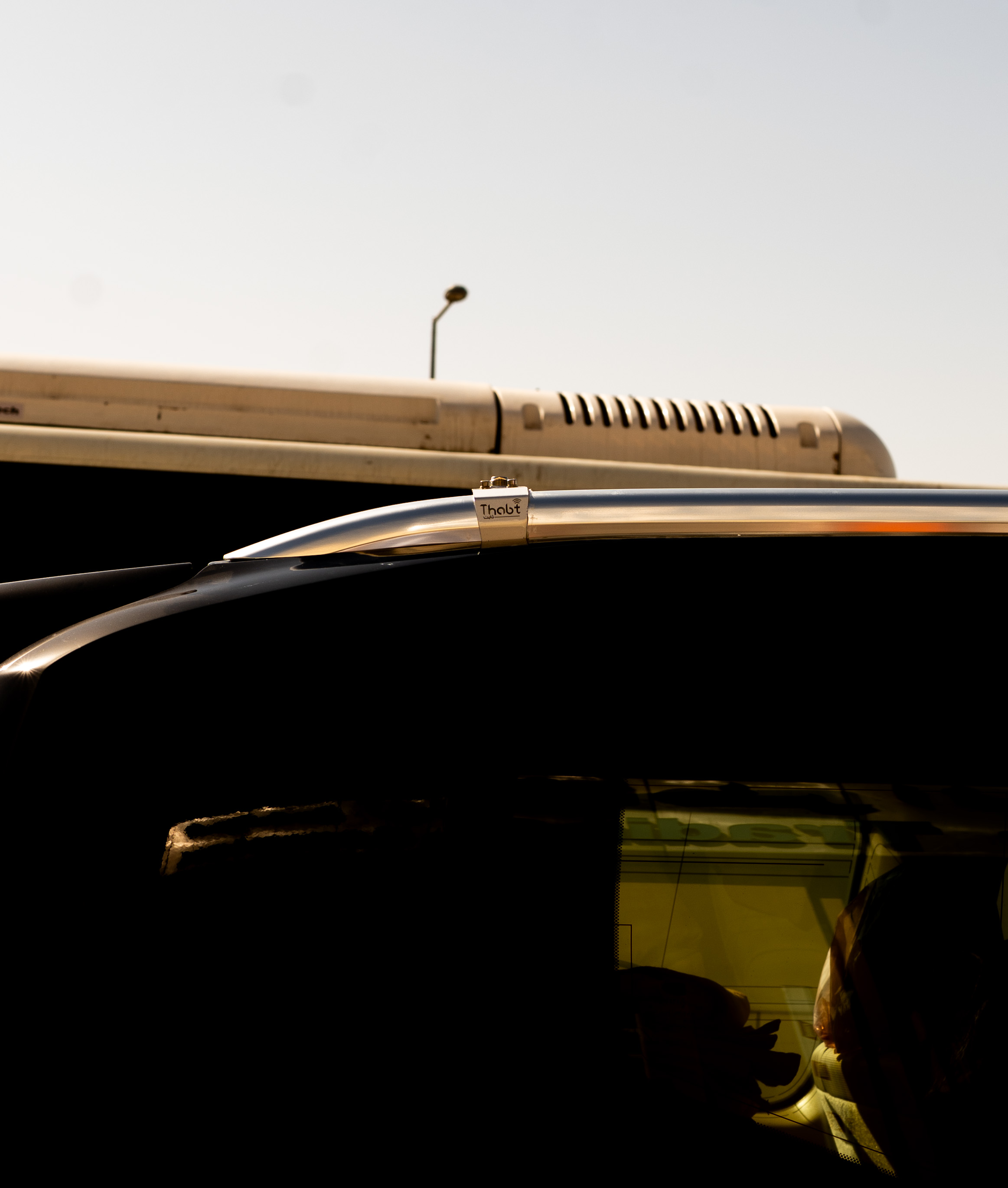 THABT- Roof Rail Clamp Bracket for LC300 Silver